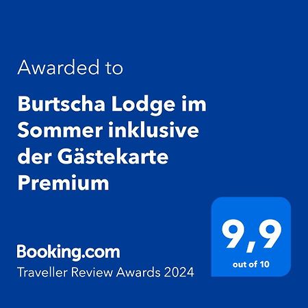 Burtscha Lodge Бюрзерберг Экстерьер фото